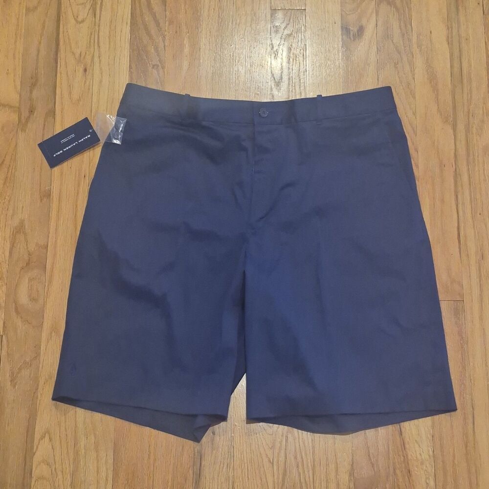 Ralph Lauren Women's Golf Navy Blue Shorts Size 12 NWT